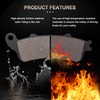 OCEAIR Front&Rear Brake Pads for Honda VTX 1800 (All models)