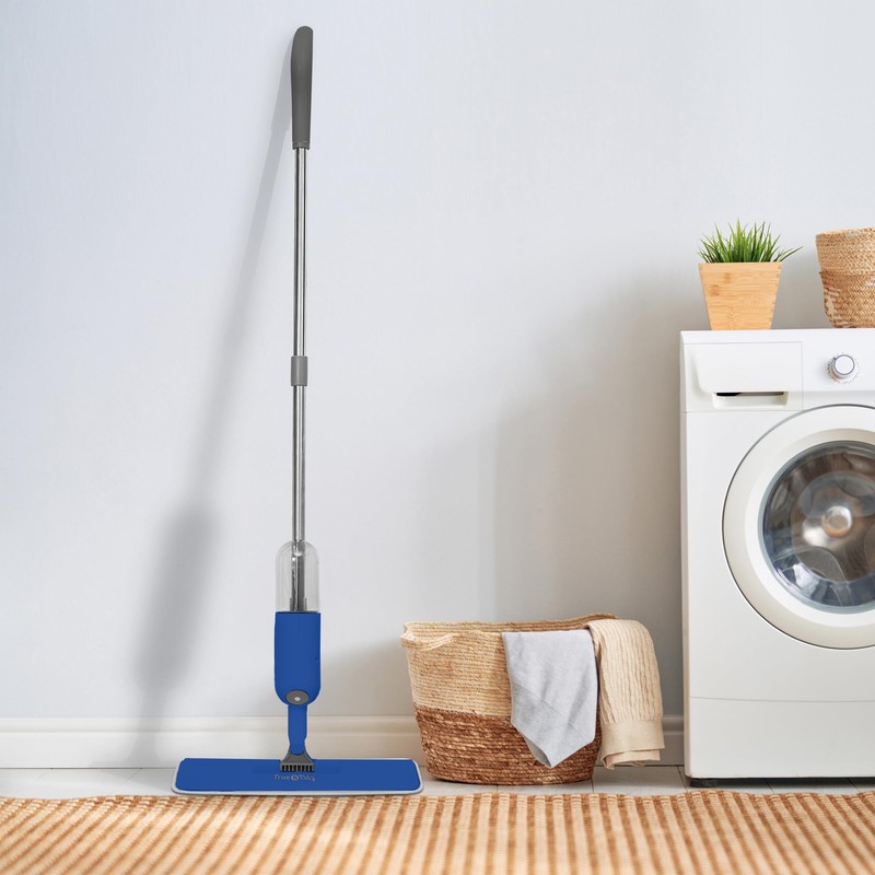 True & Tidy® Multi-Surface Spray Mop with Refillable Water Bottle,