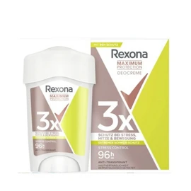 Rexona Deo Cream Maximum Stress Control 45ml, 1 piece / Rexona 렉쏘나 데오크림 맥시멈 스트레스컨트롤 45ml, 1개