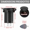 DAOKAI presa accendisigari, sostituzione presa di corrente auto DC 12V,