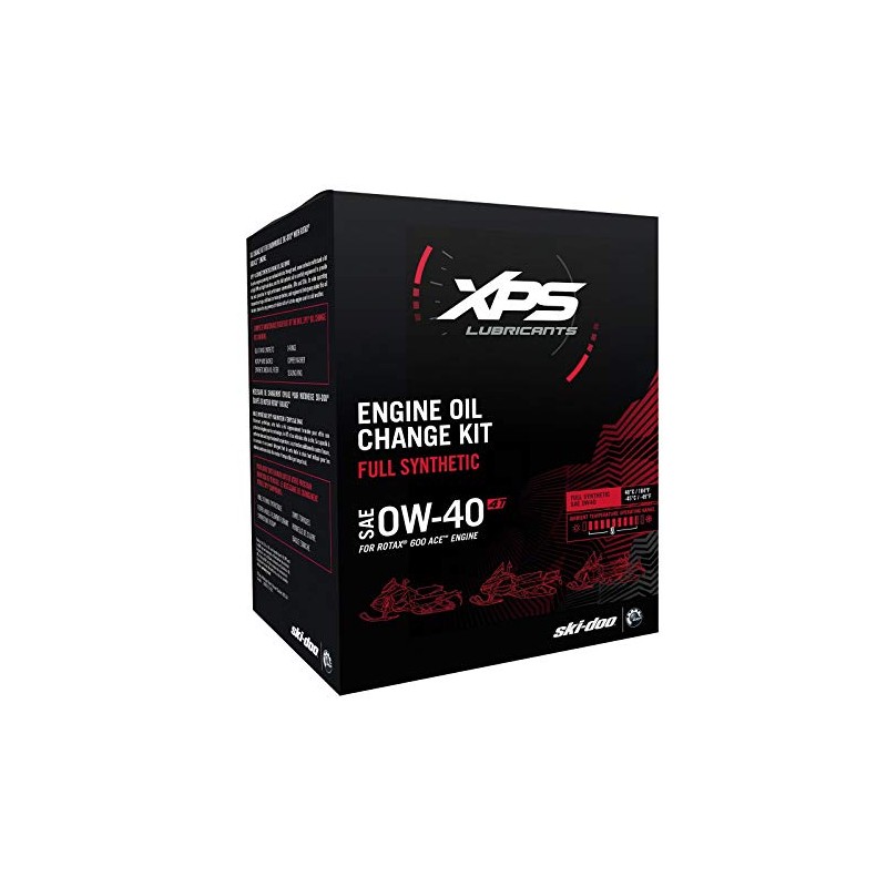 Sea-Doo OEM XPS 4T 0W-40 Synthetic Oil Change Kit Rotax