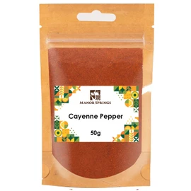 Cayenne Pepper 50g by Manor Springs