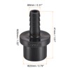 sourcing map PVC Pipe Fitting 8mm Barbed x 20mm OD