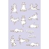  Journal: Yoga Cats (Purple) 6x9 - LINED JOURNAL -