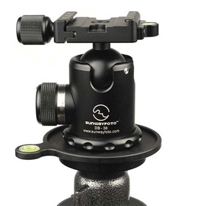 Sunwayfoto Add-on Offset Bubble Level Plate LP-76 76mm Diameter for