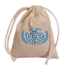 WE Games Color Bright Plastic Staunton Tournament Chessmen with 3.75 in. King - Half Set, Blue