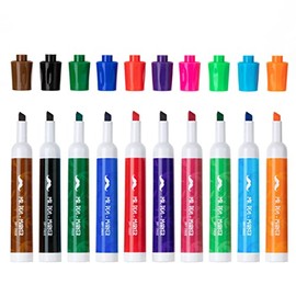 Mr. Pen- Dry Erase Markers, Low Odor Chisel Tip, 10 Pack, Assorted Colors, White Board Markers Dry Erase, Chisel Tip Markers, Whiteboard Markers, Dry Erase Pens, Dry Erase Markers Chisel Tip