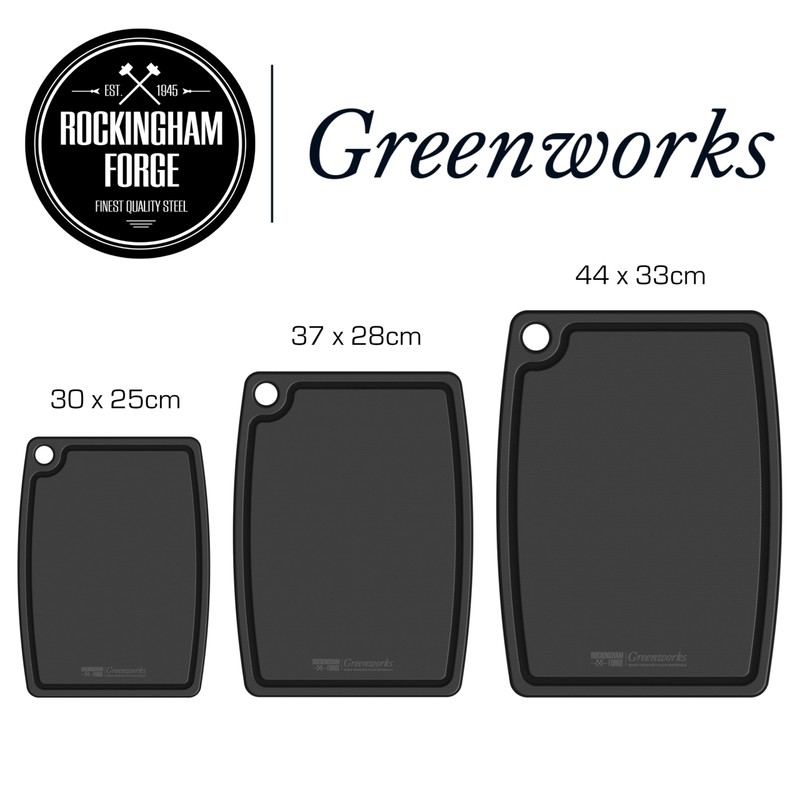 Greenworks Recycled Plastic Chopping Board, 30 x 25 cm, Pink