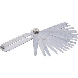 BGS 3083 Precision Feeler gauges 20 Blades, Silver