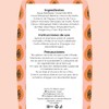 shampoo y acondicionador de papaya, coco y carbón activado, unisex,