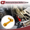 INFINAUTO Folding Motorcycle Gear Shifter Lever for Bosuer M5 Aluminum