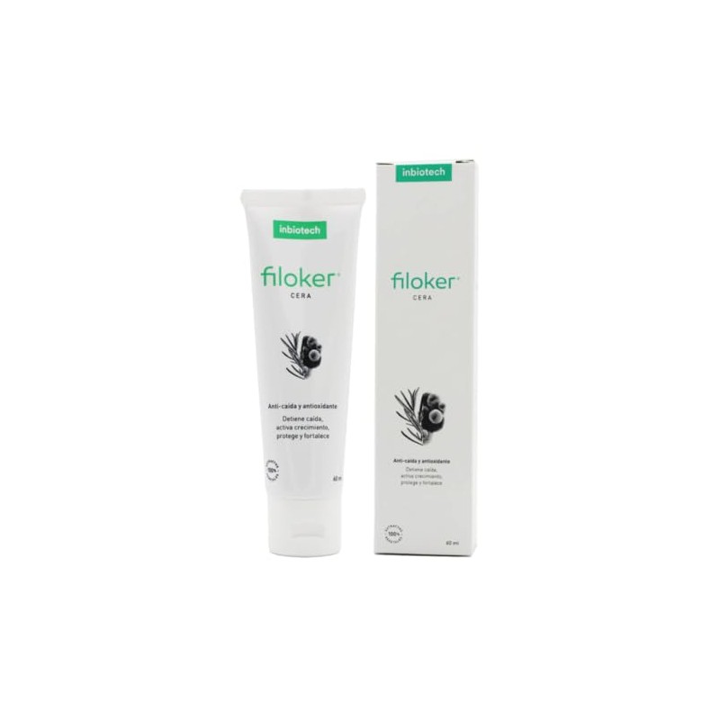 Filoker Cera 60ml - Anti-caída - antioxidante - Detiene la