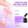 Gelike ec Nail Glue Extra Strong 2 x 7 ml