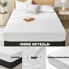 NESTCORE 100% Waterproof Mattress Protector,Twin Size Mattress Pad Noiseless with