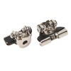 2PCS LED Light Mounting Bracket Steel Rubber Rust Prevention Anti