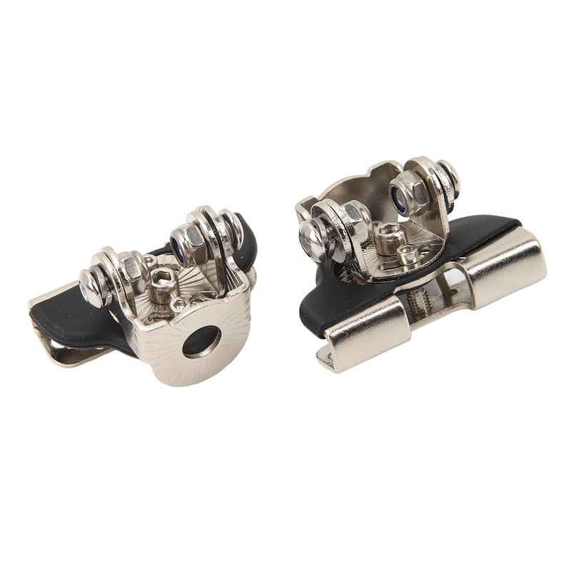 2PCS LED Light Mounting Bracket Steel Rubber Rust Prevention Anti