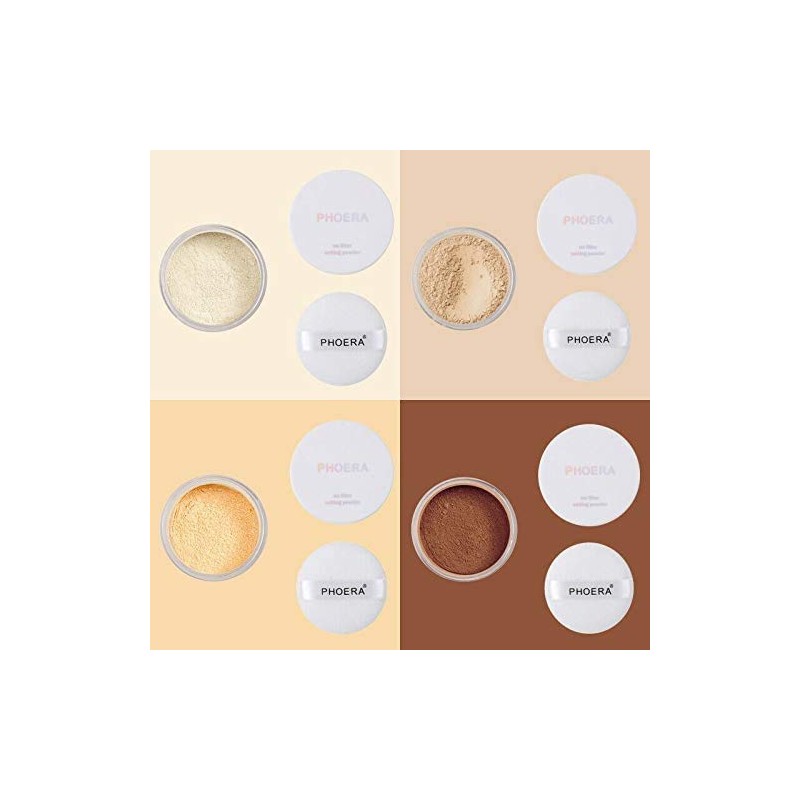 AQUAPURITY - PHOERA Loose Makeup Setting Matte Face Powder +