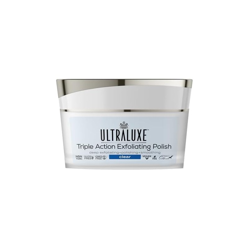 UltraLuxe Triple Action Organic Scrub-Clear 85g by Ultraluxe