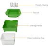 Poweka Tofu Press Kit with Water Collecting Tray Middle Strainer