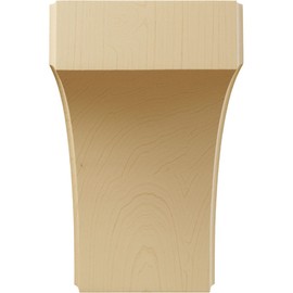 Ekena Millwork BKTW04X04X06CVAL 3 1/2" W by 4" D by 6" H Clarksville Bracket, Alder