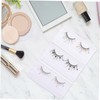 Mikinona Fashionable 3 Sets False Lashes Sequins Natural Curl Enhance