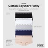 Victoria's Secret 5-Pack Logo Cotton Boyshort Panties