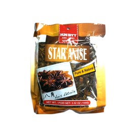 Star Anise (Pure & Natural) - 3.52oz (Pack of 3)