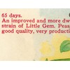 Green Peas Seed Packet POSTER! (up to 24" x 36")