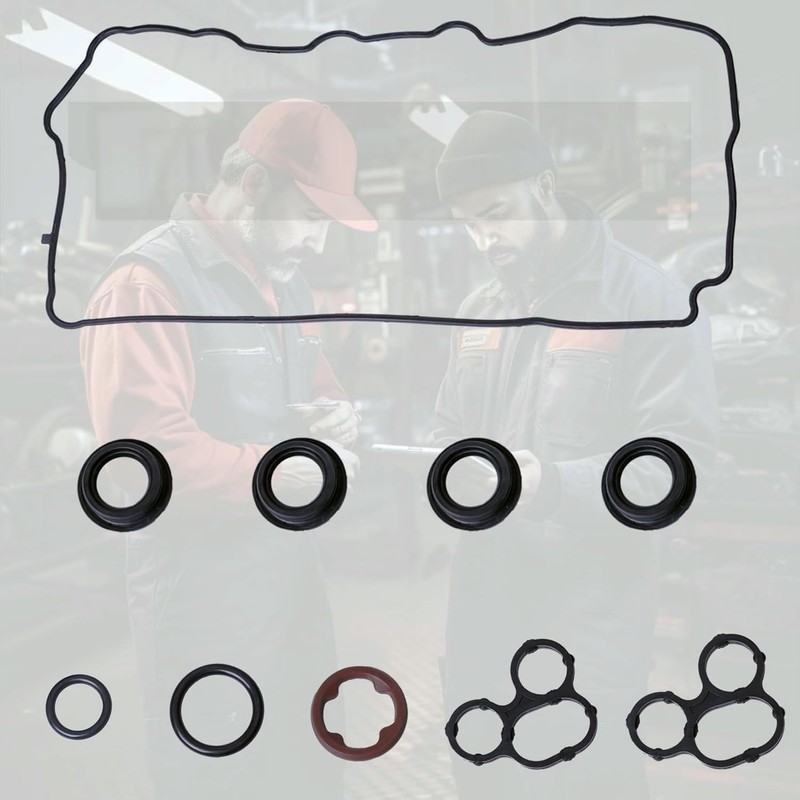 Satiooog VS50825R Valve Cover Gasket Set, Toyota/Lexus 2.5L 2.7L