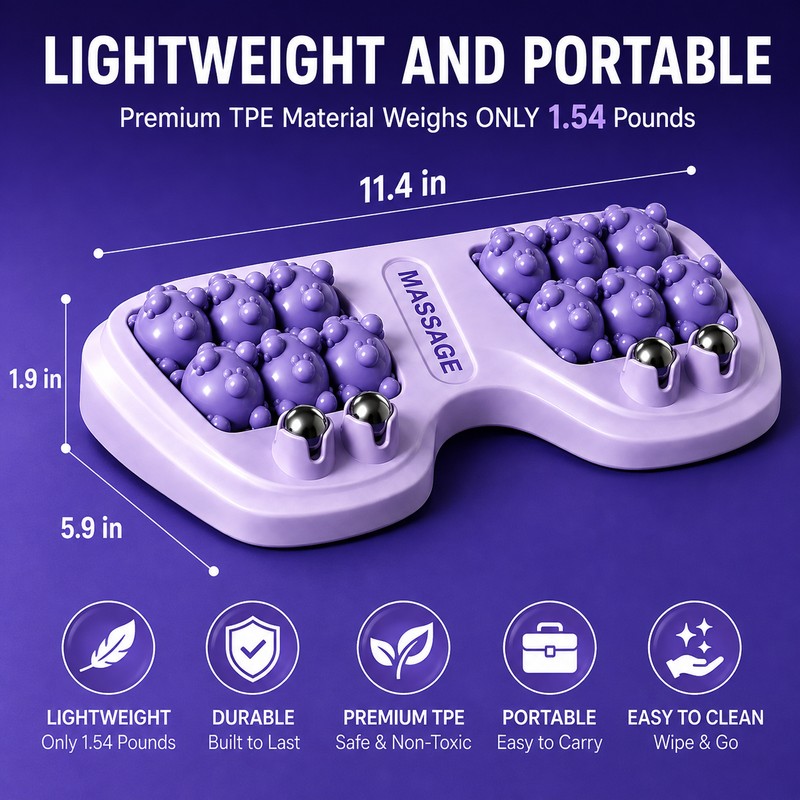 Foot Massager Roller for Relaxation and Daily Foot Care –