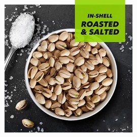 Wonderful Pistachios In Shell, Roasted and Salted Nuts, 48 Ounce Resealable Bag, Good Source of Protein, Gluten Free