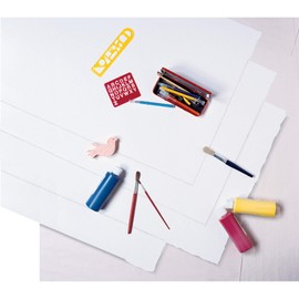 UCreate Economy Poster Board, White, 22" x 28", 100 Sheets/Carton