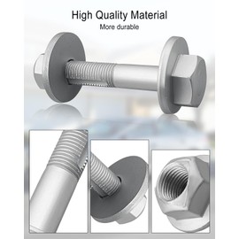 Rear Suspension Control Arm Cam Bolt Fit for Hyundai Azera Sonata Tucson Kia Cadenza Optima Sportage 2010-2017 Replace 54640-3R000, Rear Suspension Lateral Arm Adjust Bolt