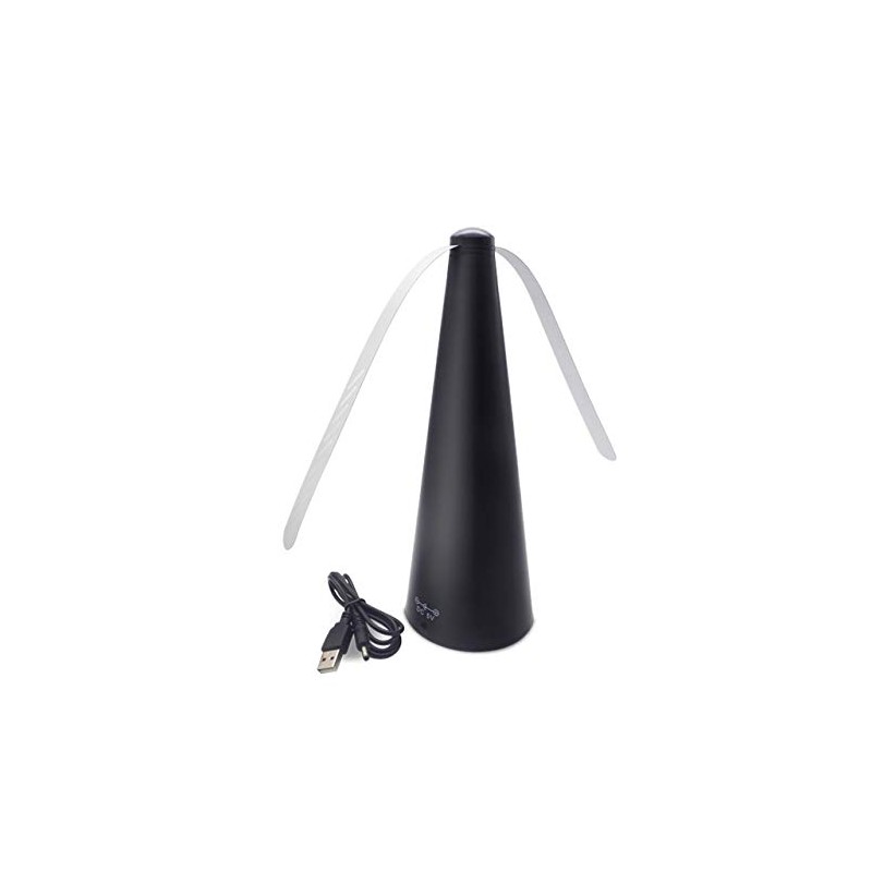 BUGGOFF Black Fly & Flying Insect Repellent Fan with Twin