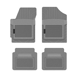PantsSaver Custom Fits Car Floor Mats for Mini Cooper 2016,Front & 2nd Seat Heavy Duty Floor Mats (4PC), All Weather Protection for Vehicle,Grey