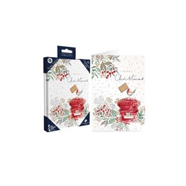 Tom Smith Pack 10 Charity Christmas Cards Postbox Design Made UK Eco