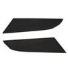 2PCS Tail Light Trim Cover Smoked Black Transparent Style Smooth