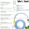 Enema Tubing Replacement Pack for Bucket and Silicone Bag -