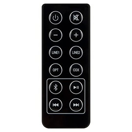 RC10E Replacement Remote Control Applicable For ﻿﻿Edifier R1280DB Studio Sound Powered Bookshelf Speakers,No setting required