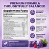 Ashwagandha Gummies, 2000mg Organic Ashwagandha for Women and Men, 90