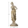 BeautifulGreekStatues Persephone Goddess of the Underworld Spring Time Gold Vegetation