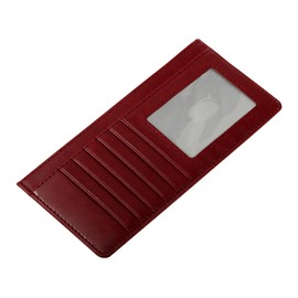XEYOU Women Slim Rfid Blocking Credit Card Case Holder Wallet Zip ID Case Wallet Small Compact Leather Wallet Coin Purse