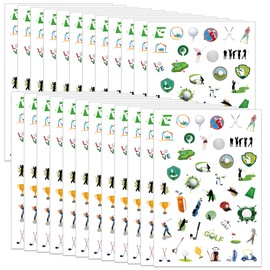 1200+PCS Golf Stickers -Golf Stickers/A4 Stickers Party Supplies Decorations Outdoor Sport Birthday Baby Shower Party Favors