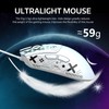 ATTACK SHARK R1 Wireless Gaming Mouse,Tri-Mode Connection (2.4G/Wired/BT5.2),55g Lightweight,18K DPI