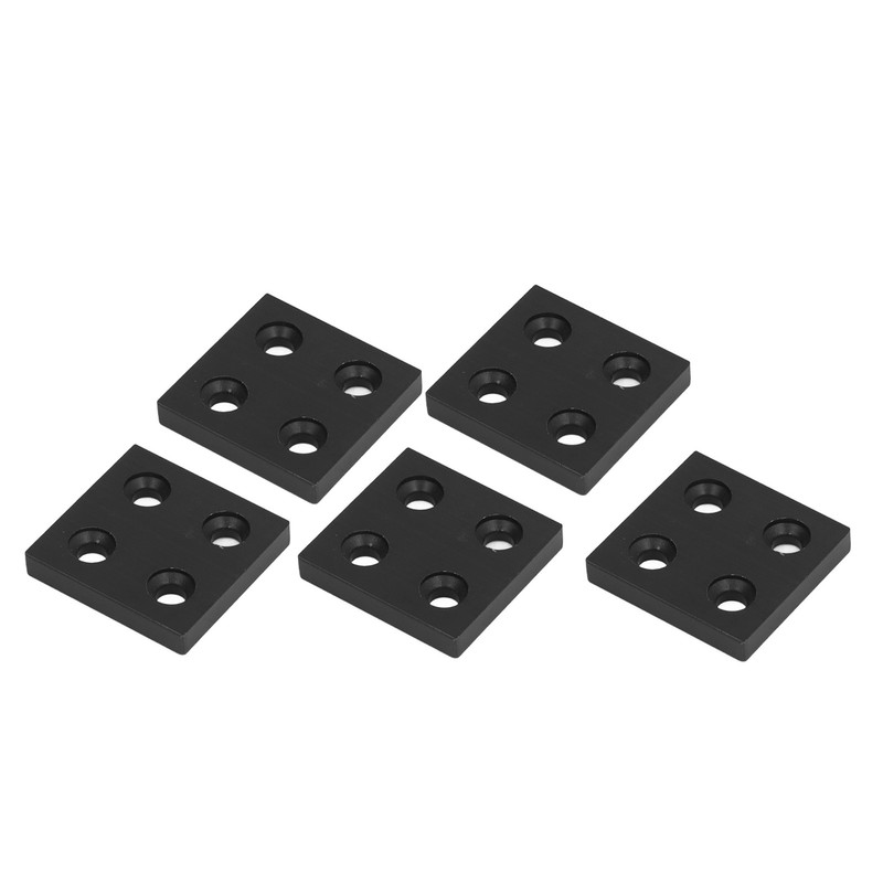 5Pcs Aluminum Profile End Cap Alloy Metal Cover Plate Linear