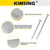 KIMSING 14 Gauge 3/4'' Length Concrete Nails Concrete T-Nails for