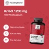 HealthyWorld Krill Oil 1200 mg - 180 Soft Capsules -