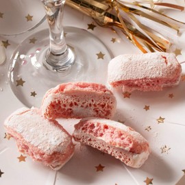 Mini Biscuits Roses (Pink Champagne Biscuits) by Fossier (3.9 ounce)