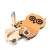 Mr. & Mrs. Panda Owl Side Wing Keyring, neutral