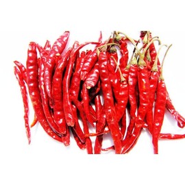 Thai Whole Dried Chile Peppers Very Hot 100g. (Seed Jinda)
